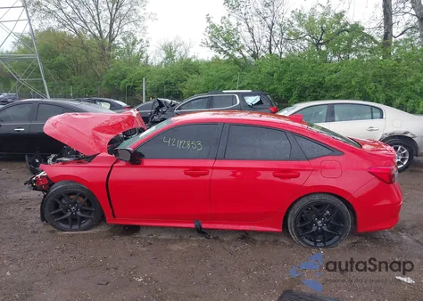 2023 Honda Civic Sport z USA, uszkodzony, nr VIN 2HGFE2F52PH523053